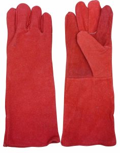 16” Leather Welding Gloves (without pipping)